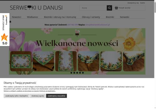 Serwetki u Danusi Adrianna Andrzejewska